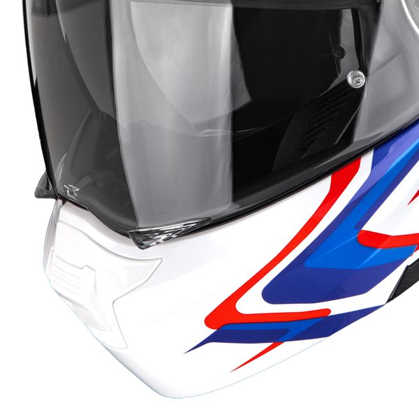 Scorpion Exo 930 Evo Alpha White Red Blue