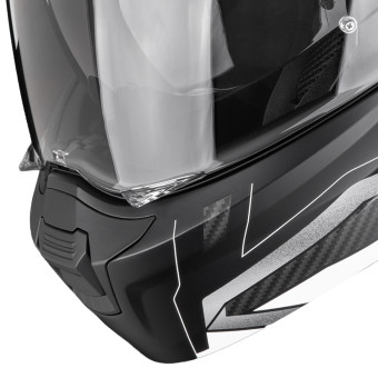 Scorpion Exo 930 Evo Space Matt Black Silver White