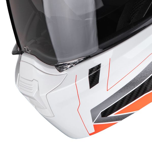 Scorpion Exo 930 Evo Space White Silver Red
