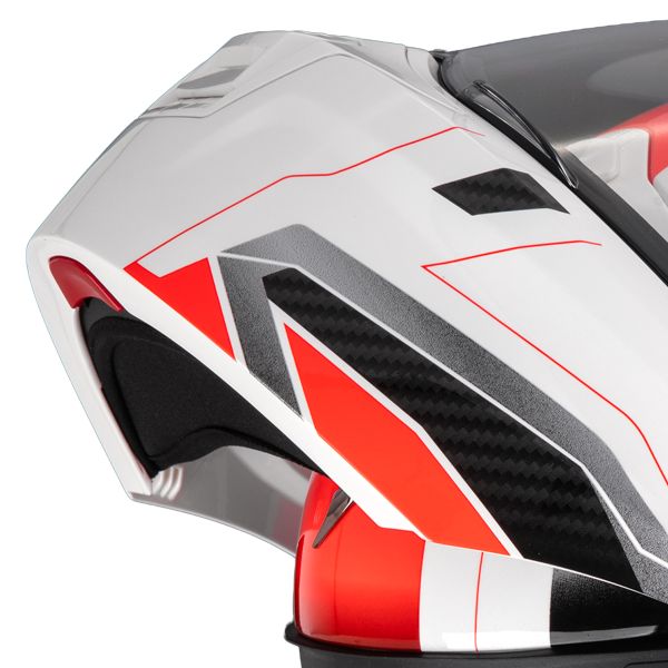 Scorpion Exo 930 Evo Space White Silver Red
