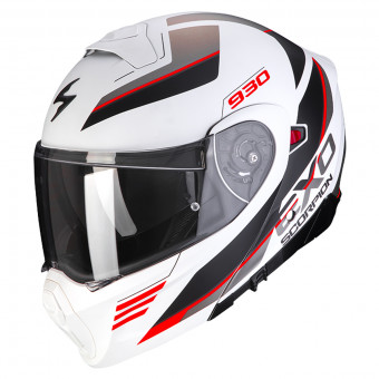 System Scorpion Exo 930 Navig White Black Red