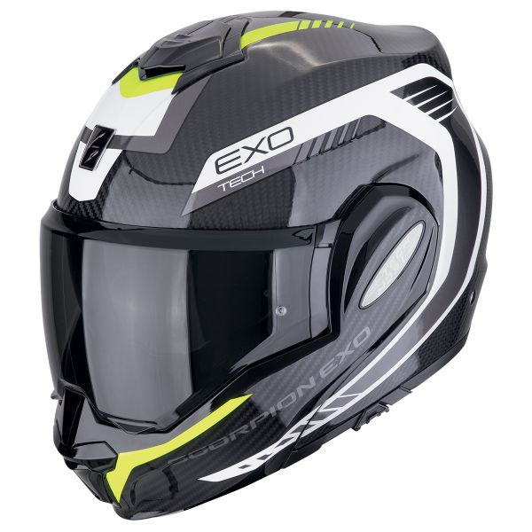 Klapp Scorpion Exo Tech Evo Carbon Cosy Black Yellow Fluo Klapp Scorpion Exo Tech Evo Carbon Cosy Black Yellow Fluo