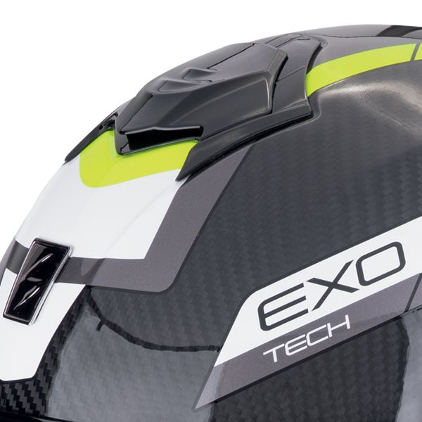 Scorpion Exo Tech Evo Carbon Cosy Black Yellow Fluo