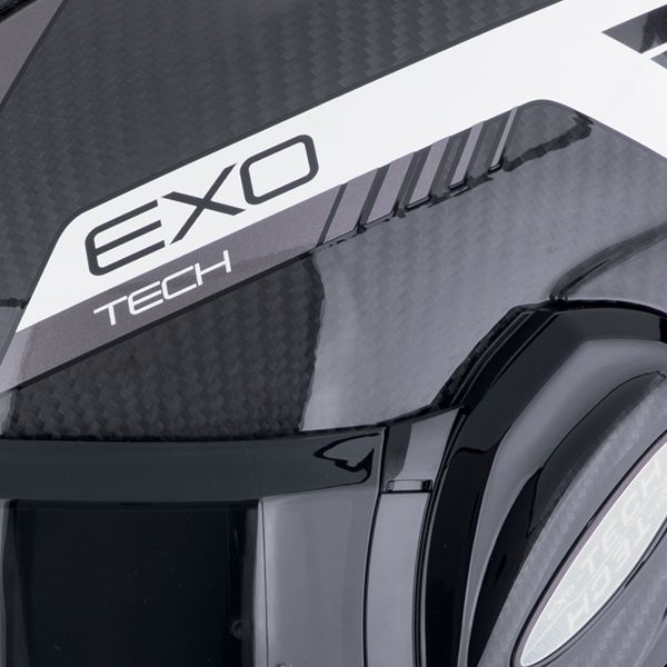 Scorpion Exo Tech Evo Carbon Cosy Black Yellow Fluo