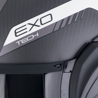 Scorpion Exo Tech Evo Carbon Cosy Matt Black + Kit bluetooth Exo-Com Link-1C