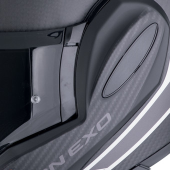 Scorpion Exo Tech Evo Carbon Cosy Matt Black + Kit bluetooth Exo-Com Link-1C