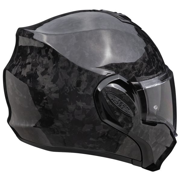 Scorpion Exo Tech Evo Carbon Onyx Black + Kit Bluetooth BT Mini