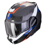 Casque Klapp Scorpion Exo Tech Evo Carbon Rover Black Red Blue