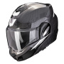 Casque Klapp Scorpion Exo Tech Evo Carbon Rover Black White