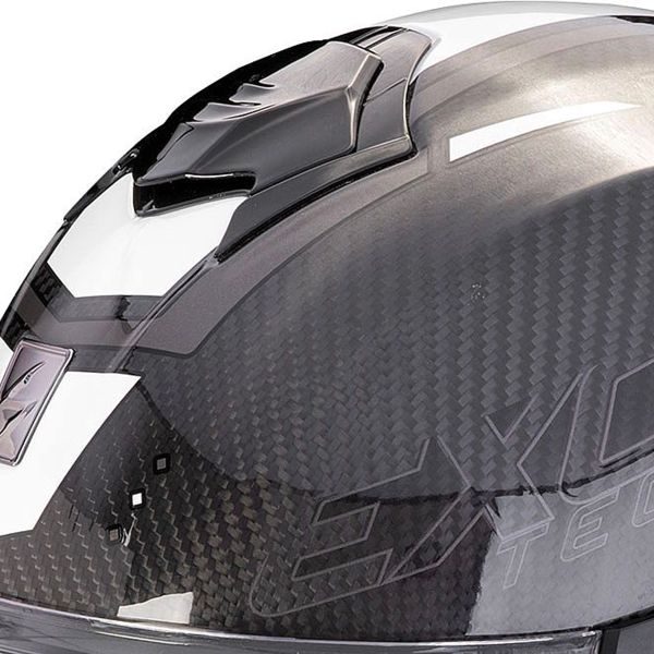 Scorpion Exo Tech Evo Carbon Rover Black White