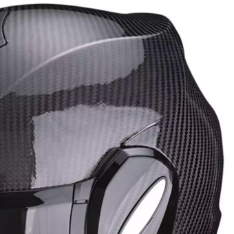 Scorpion Exo Tech Evo Carbon Solid Black