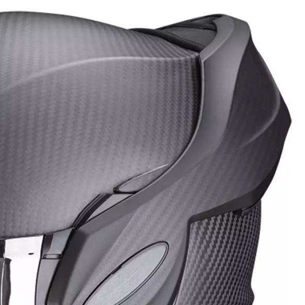 Scorpion Exo Tech Evo Carbon Solid Matt Black