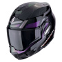 Casque Klapp Scorpion Exo Tech Evo Conquer Black Chameleon