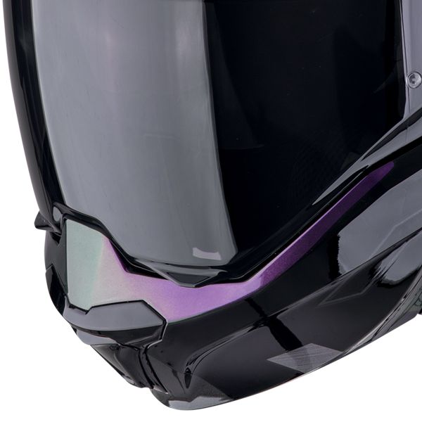 Scorpion Exo Tech Evo Conquer Black Chameleon + Kit bluetooth Exo-Com Link-1C