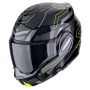 Casque Klapp Scorpion Exo Tech Evo Conquer Black Yellow Fluo