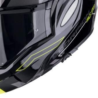 Scorpion Exo Tech Evo Conquer Black Yellow Fluo