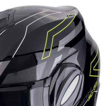 Scorpion Exo Tech Evo Conquer Black Yellow Fluo