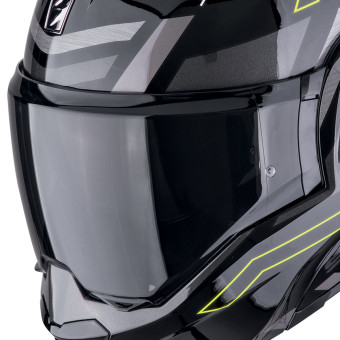 Scorpion Exo Tech Evo Conquer Black Yellow Fluo