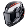 Casque Klapp Scorpion Exo Tech Evo Furio Black Red