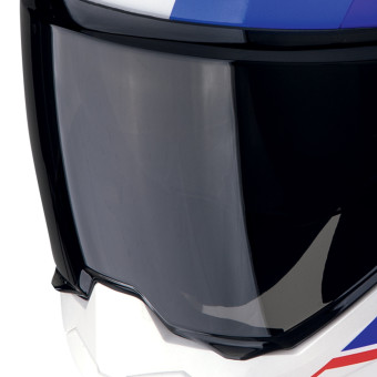 Scorpion Exo Tech Evo Furio White Red Blue + Kit bluetooth 5R Lite Solo