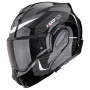 Casque Klapp Scorpion Exo Tech Evo Pro Acuti Black Silver