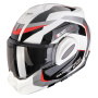 Casque Klapp Scorpion Exo Tech Evo Pro Acuti Grey Black Red