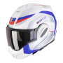 Casque Klapp Scorpion Exo Tech Evo Pro Acuti White Blue Red