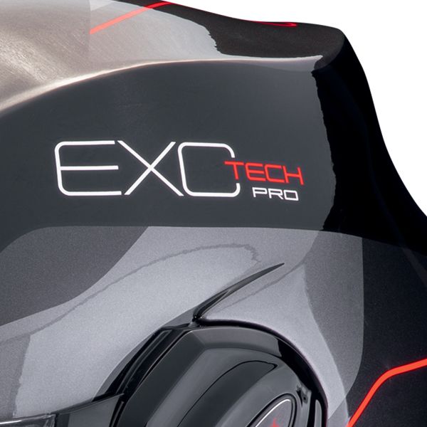 Scorpion Exo Tech Evo Pro Commuta Black Silver Red