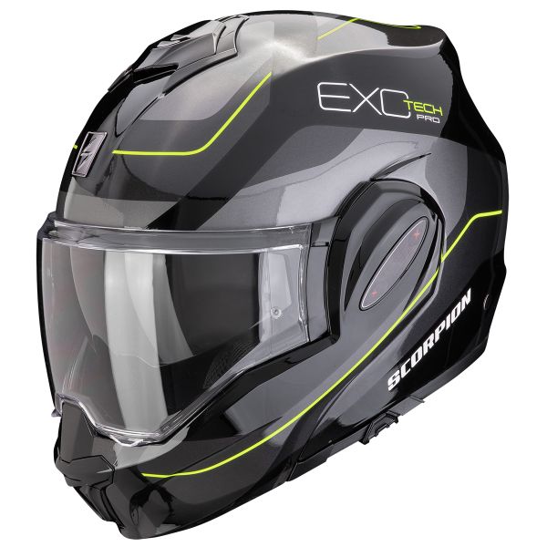 Klapp Scorpion Exo Tech Evo Pro Commuta Black Silver Yellow Klapp Scorpion Exo Tech Evo Pro Commuta Black Silver Yellow