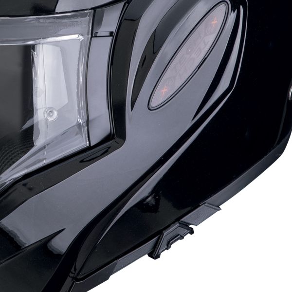 Scorpion Exo Tech Evo Pro Solid Black + Kit Bluetooth Lokui K30