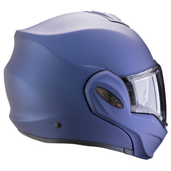 Scorpion Exo Tech Evo Pro Solid Blue Matt + Kit Bluetooth Lokui K30