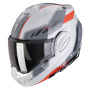 Casque Klapp Scorpion Exo Tech Evo Socius Grey Red