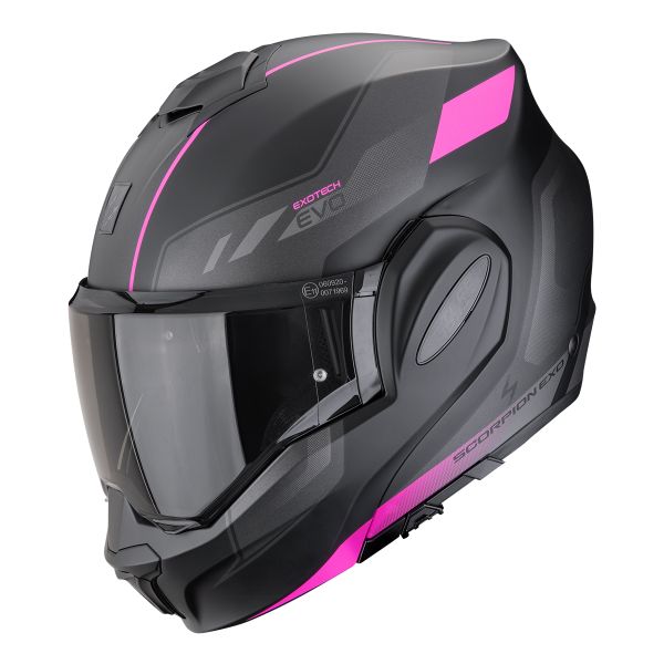 Klapp Scorpion Exo Tech Evo Socius Matt Black Pink Klapp Scorpion Exo Tech Evo Socius Matt Black Pink