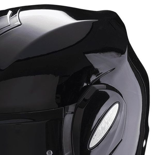 Scorpion Exo Tech Evo Solid Black + Kit bluetooth 5R Lite