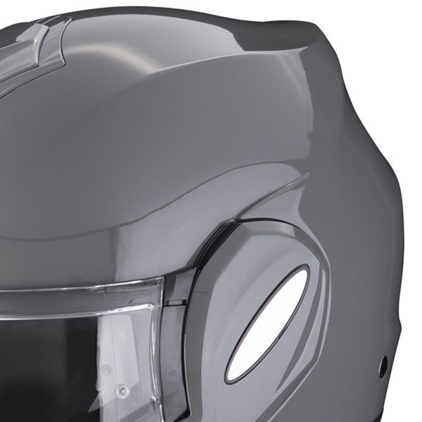 Scorpion Exo Tech Evo Solid Cement Grey + Kit bluetooth Exo-Com Link-1C