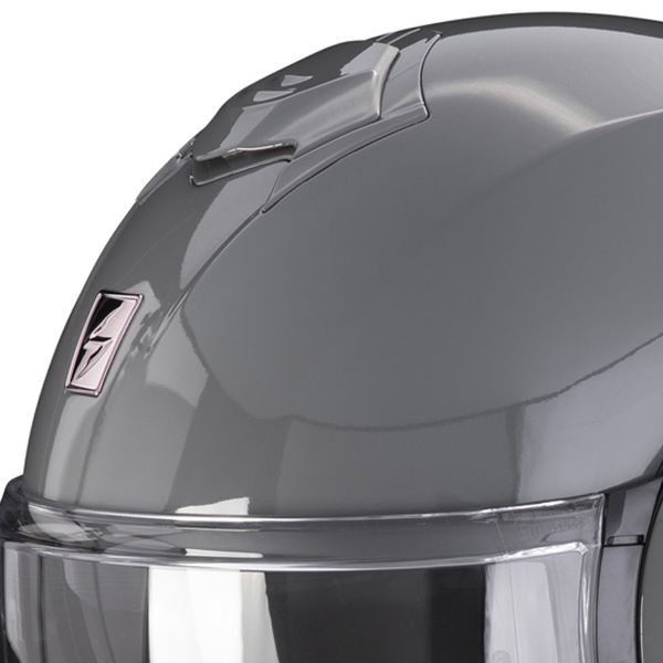 Scorpion Exo Tech Evo Solid Cement Grey + Kit bluetooth Exo-Com Link-1C