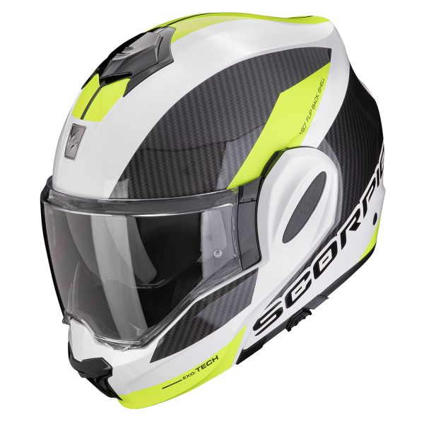 Klapp Scorpion Exo Tech Evo Team White Yellow Fluo