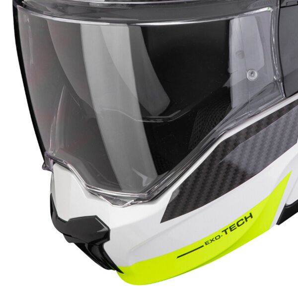 Scorpion Exo Tech Evo Team White Yellow Fluo