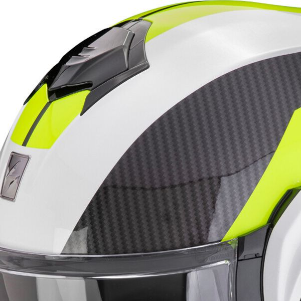 Scorpion Exo Tech Evo Team White Yellow Fluo