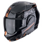Casque Klapp Scorpion Exo Tech Evo Traveller Black Copper