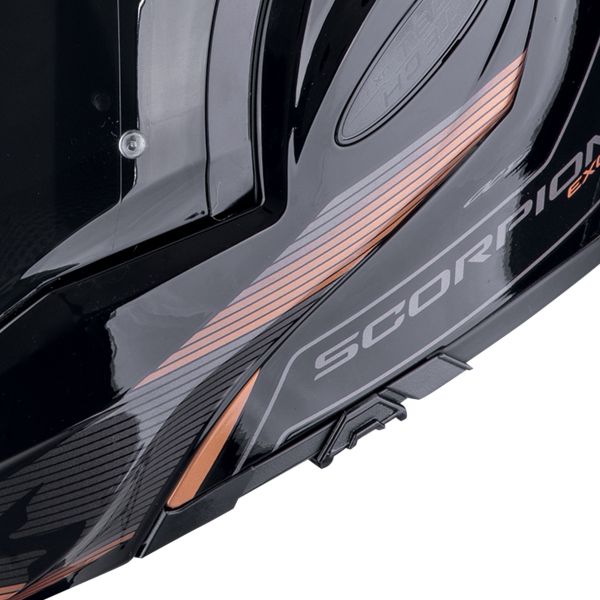 Scorpion Exo Tech Evo Traveller Black Copper + Kit Bluetooth Lokui K30