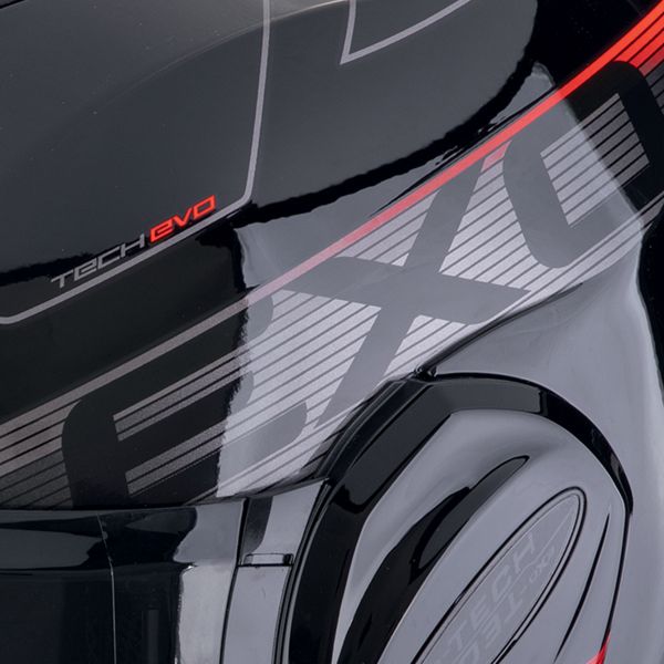 Scorpion Exo Tech Evo Traveller Black Red