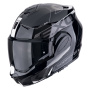 Casque Klapp Scorpion Exo Tech Evo Traveller Black White