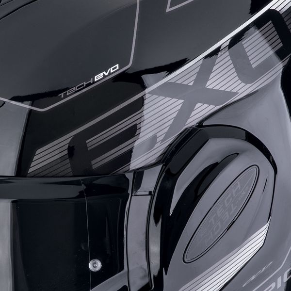 Scorpion Exo Tech Evo Traveller Black White + Kit bluetooth 5R Lite Solo