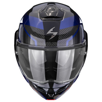 Scorpion Exo-Tech II Carbon Drift Black Silver Blue