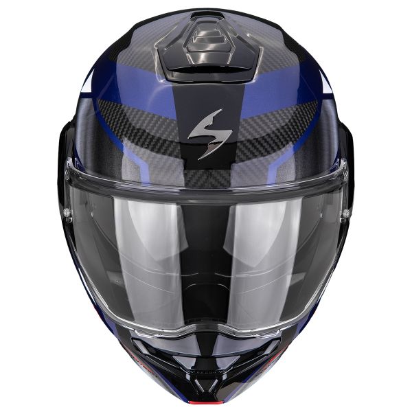 Scorpion Exo-Tech II Carbon Drift Black Silver Blue