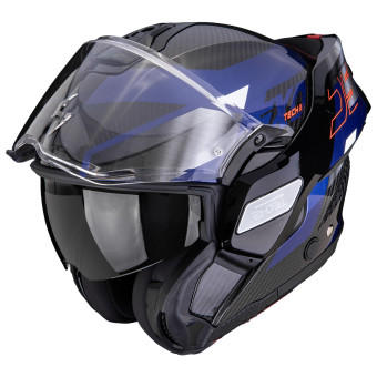 Scorpion Exo-Tech II Carbon Drift Black Silver Blue
