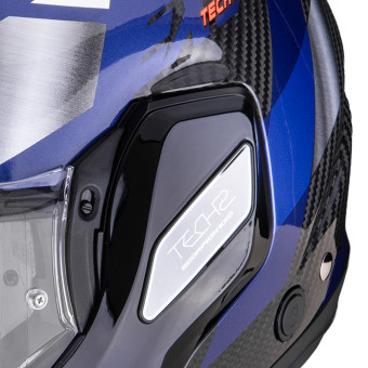 Scorpion Exo-Tech II Carbon Drift Black Silver Blue