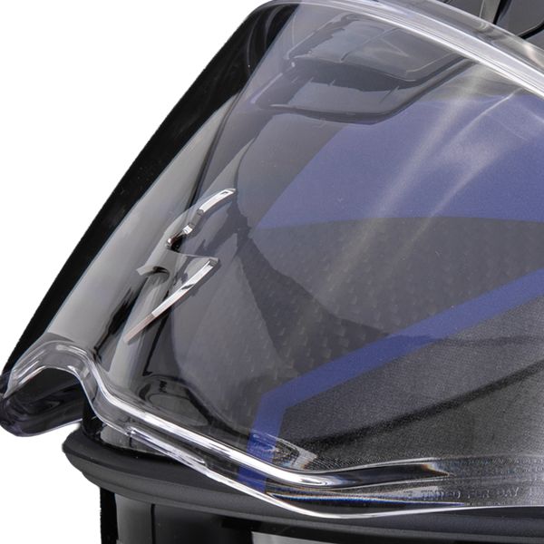 Scorpion Exo-Tech II Carbon Drift Black Silver Blue