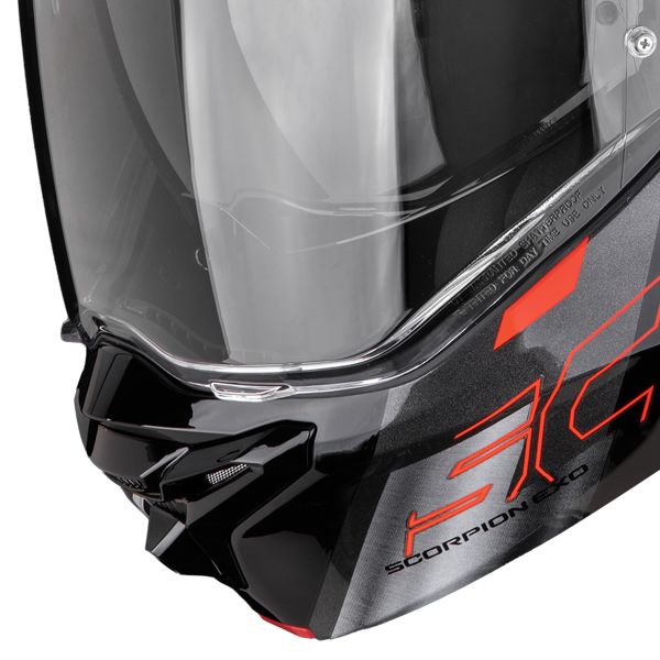 Scorpion Exo-Tech II Carbon Drift Black Silver Red
